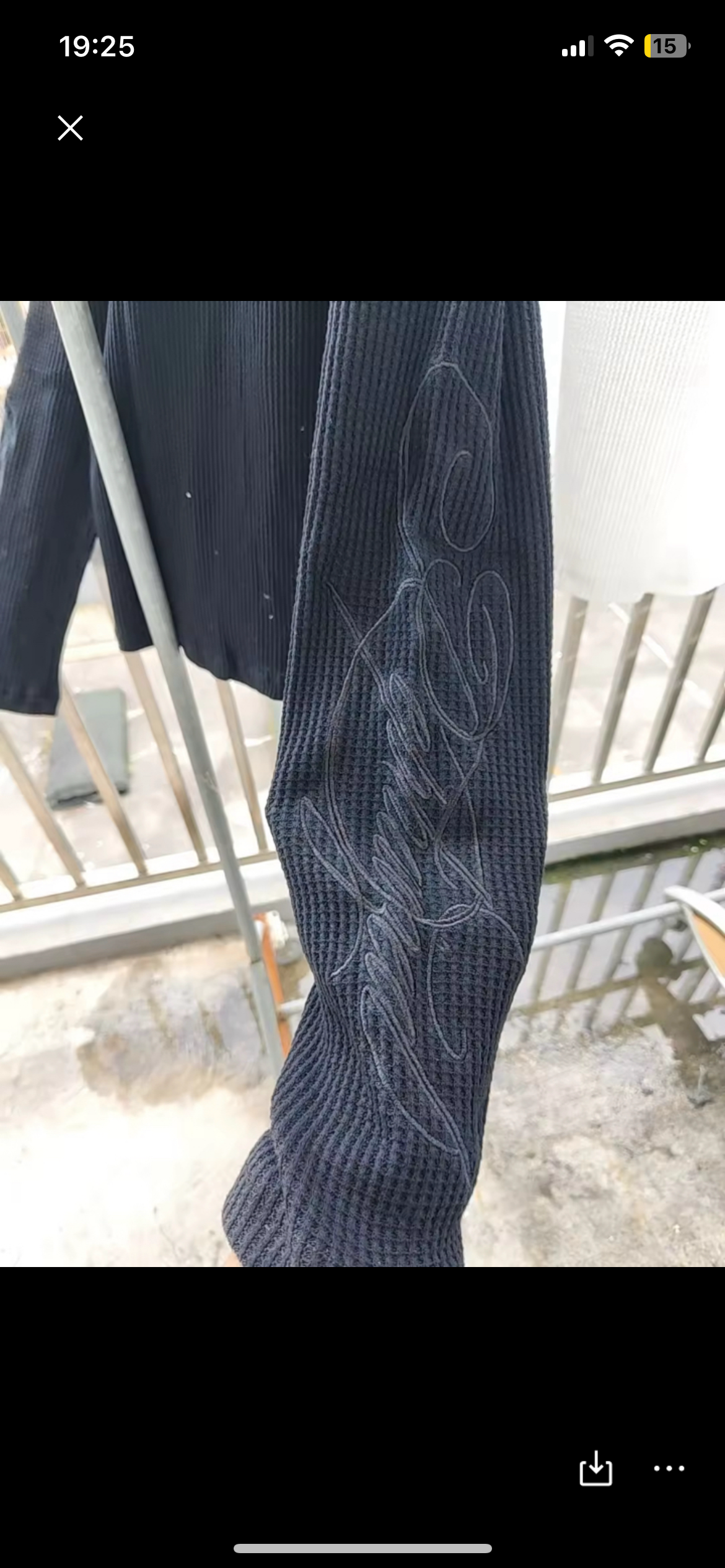 Black Waffle Knit LS ( EARLY ACCESS )